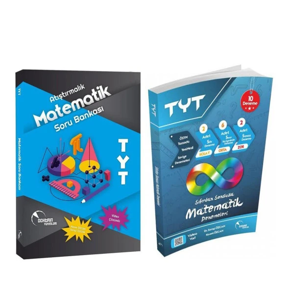 Doktrin TYT Matematik Atıştırmalık Soru Bankası ve Deneme Seti 2 Kitap