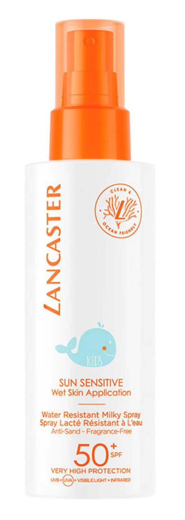 Lancaster Sun Sensitive Milky Spray For Kids Spf50+ 150ML Çocuklar için Güneş Koruyucu ve Bakımı