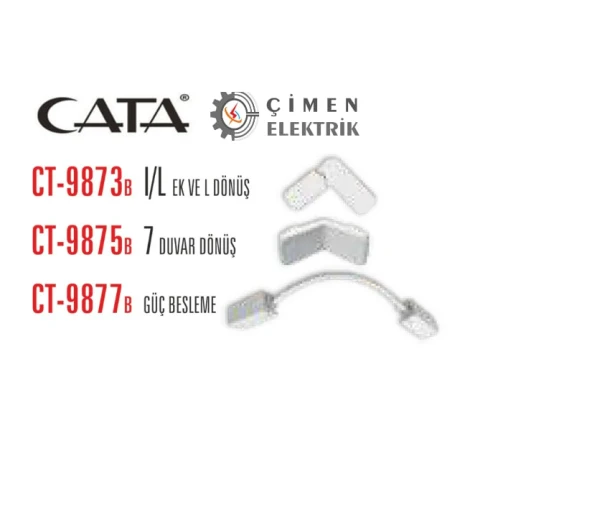 CATA CT 9873 Magnetıc Ray Ek Parçası Beyaz