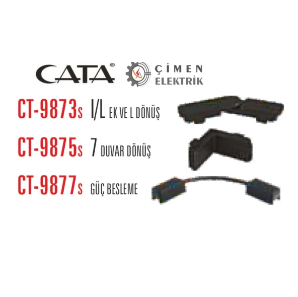 CATA CT 9873 Magnetıc Ray Ek Parçası Siyah