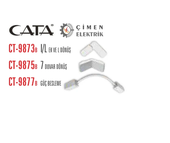 CATA CT 9875 Magnetıc Ray Ek Parçası Beyaz