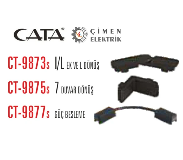 CATA CT 9875 Magnetıc Ray Ek Parçası Siyah