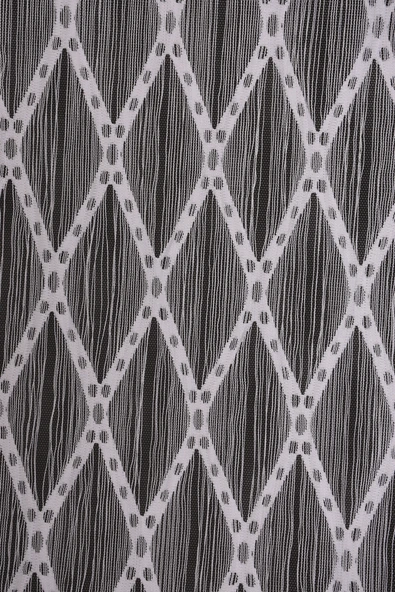 BAKLAVA MODEL BEYAZ RENK BAKLAVA MODEL BEYAZ RENK HAZIR İP PERDE 300*245 - Resim 4