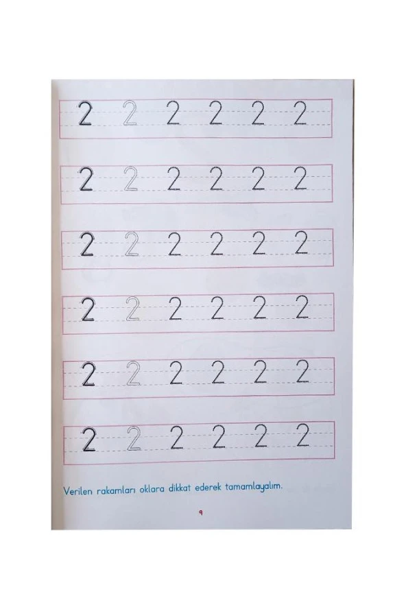 Neşeli Sayılar Eğitici ve Öğretici 1 Adet Okul Öncesi Sayıları Öğrenme Kitabı - 3