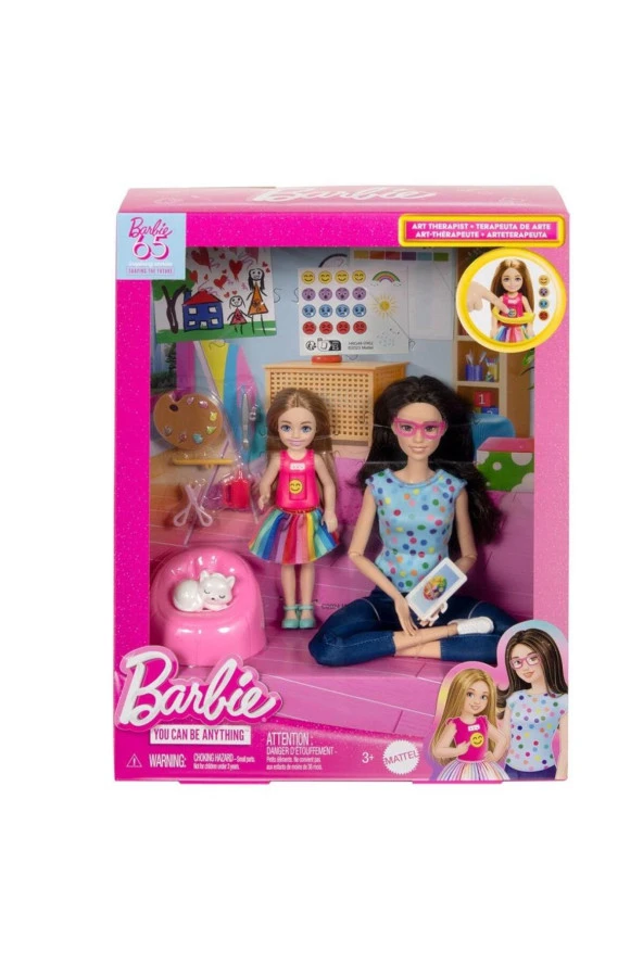 Barbie Ve Chelsea Sanat Atolyesi Oyun Seti HRG48