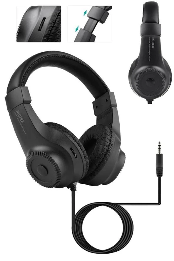 Midex Midi Paket-4 Stüdyo Ekipmanları Seti Ses Kartı Midi Klavye Mikrofon Kulaklık - 4