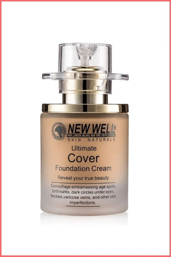 Newwell Cover Şişe Fondöten 30 ml Renk Seçiniz: - 2