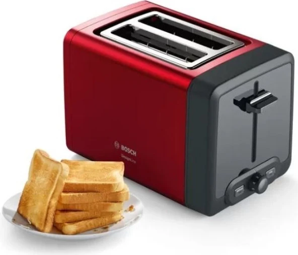 Bosch Ekmek Kızartma Makinesidesignline Kırmızı TAT4P424