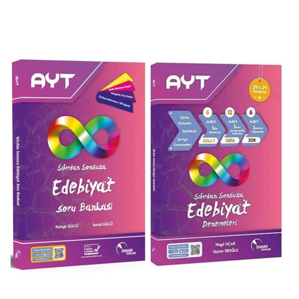 Doktrin AYT Edebiyat Soru Bankası ve Deneme Seti 2 Kitap