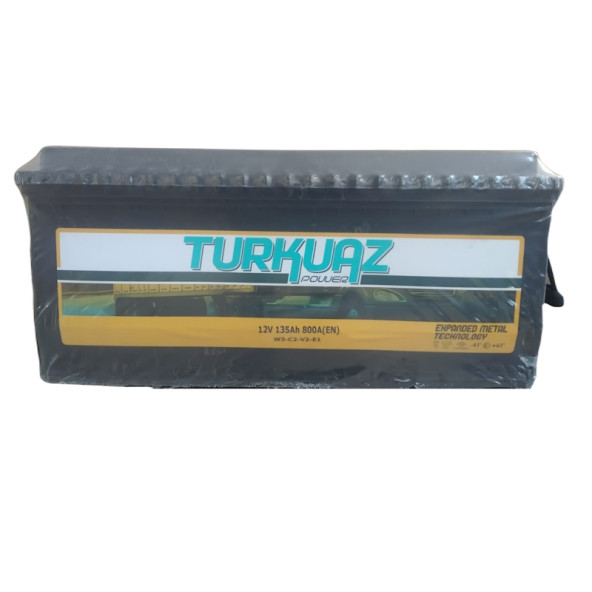 Turkuaz 12 V 135 Ah 800 A Akü - 1