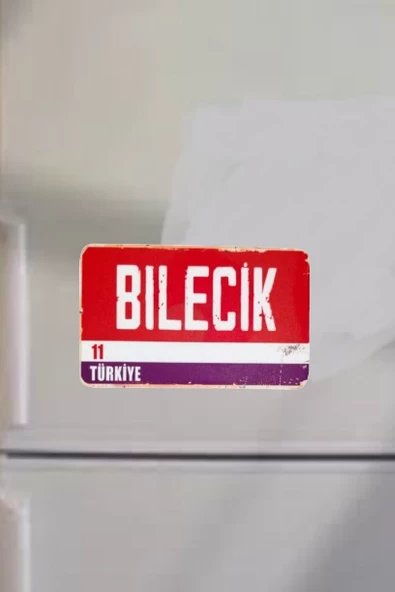Bilecik Şehir Temalı Buzdolabı Magneti - 1