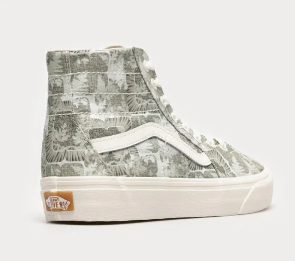 Vans SK8-Hi Tapered VR3 Yeşil Beyaz Günlük Spor Ayakkabısı - Resim 6