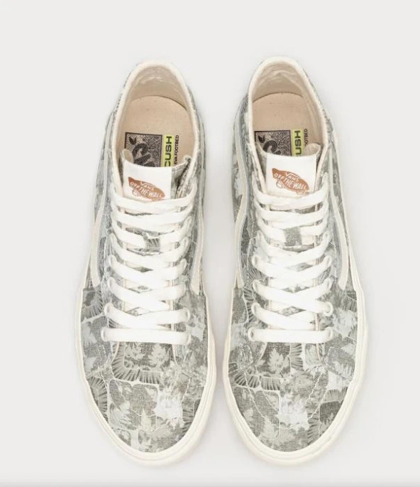 Vans SK8-Hi Tapered VR3 Yeşil Beyaz Günlük Spor Ayakkabısı - Resim 7