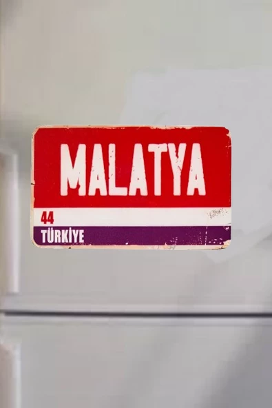 Malatya Şehir Temalı Buzdolabı Magneti