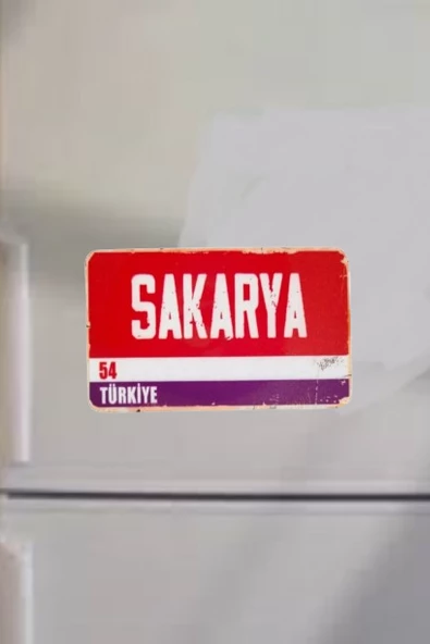 Sakarya Şehir Temalı Buzdolabı Magneti