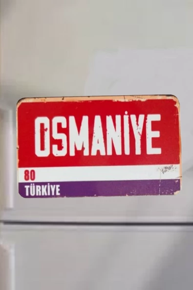Osmaniye Şehir Temalı Buzdolabı Magneti ürün görseli