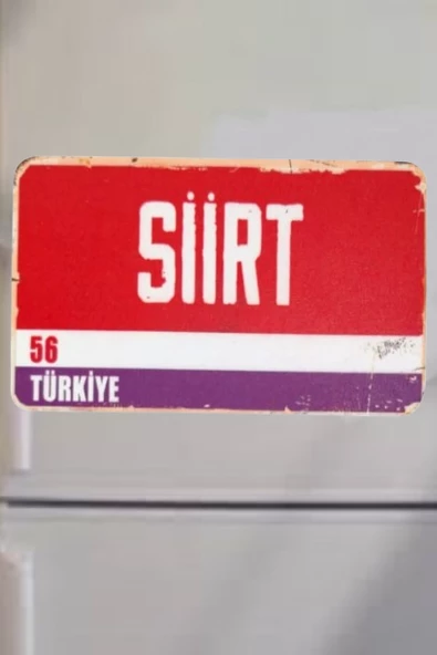 Siirt Şehir Temalı Buzdolabı Magneti - 1