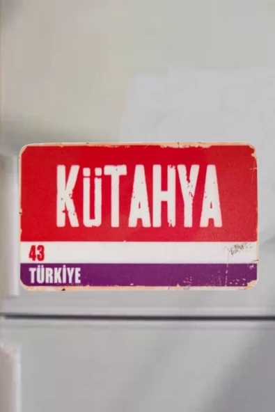 Kütahya Şehir Temalı Buzdolabı Magneti - 1