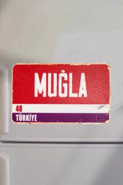 Muğla Şehir Temalı Buzdolabı Magneti ürün görseli