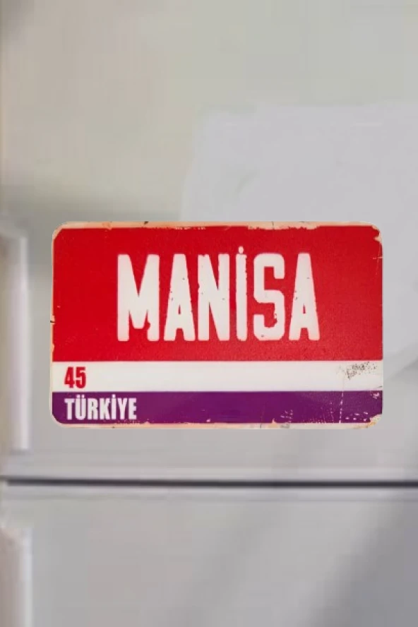 Manisa Şehir Temalı Buzdolabı Magneti