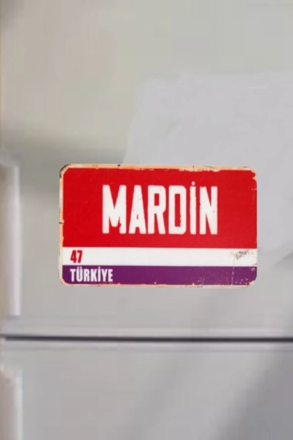 Mardin Şehir Temalı Buzdolabı Magneti