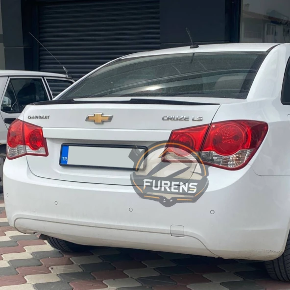 Chevrolet Cruze 2008-2016 Bagaj Üstü Yarasa Spoiler Bagaj Çıtası Piano Black Spoyler - Resim 3
