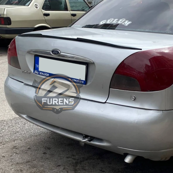 Ford Mondeo mk1 1993-2001 Bagaj Üstü Yarasa Spoiler Bagaj Çıtası Piano Black Spoyler - Resim 4