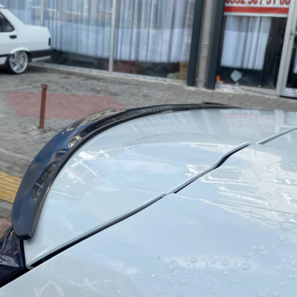 Renault Clio 4 2012-2019 Bagaj Üstü Yarasa Spoiler Bagaj Çıtası Piano Black Spoyler - Resim 8