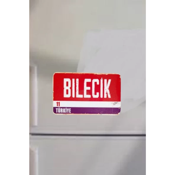 Bilecik Şehir Temalı Buzdolabı Magneti