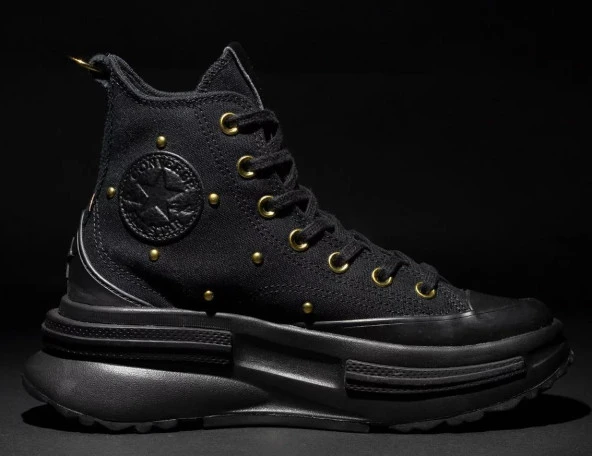 Converse Run Star Legacy Cx Platform Star Studded Kadın Siyah Sneaker - 8