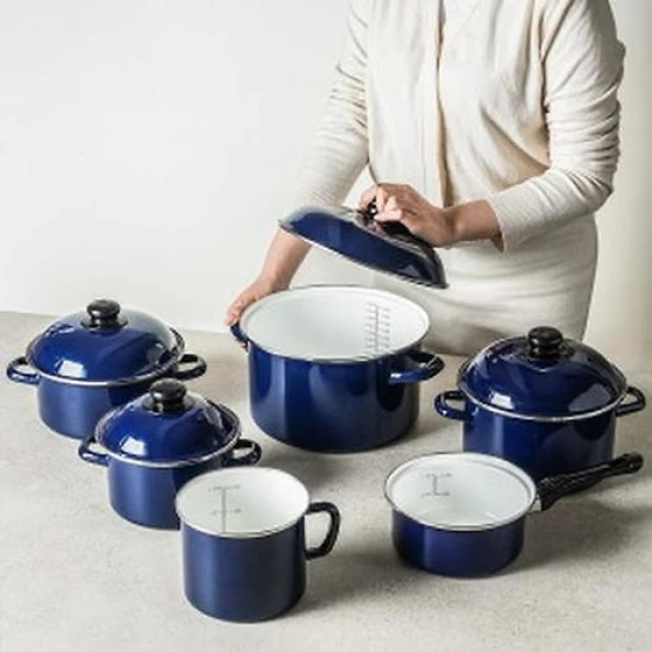 Rossel Premium İthal 5 li Tencere Seti Yüksek Kalite - 4