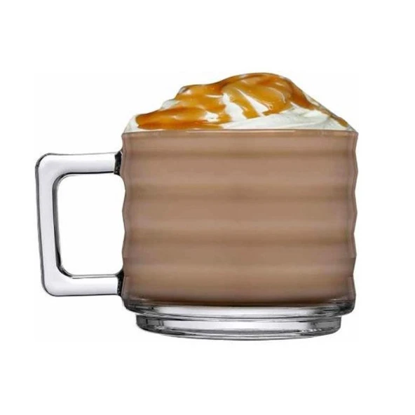 Paşabahçe 55833 Bricks 4'lü Çay-Kahve Kupası 250 cc - 3