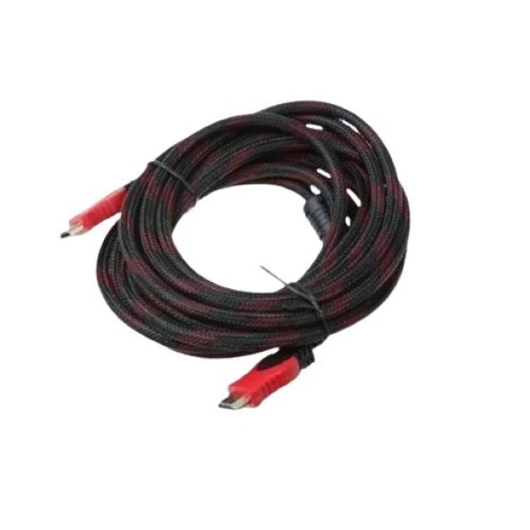 HDMİ Kablosu 20 Metre LCD Laptop 4K FHD Ara Bağlantı Erkek-Erkek TV Kablo Ps3 Ps4 Xbox - 6