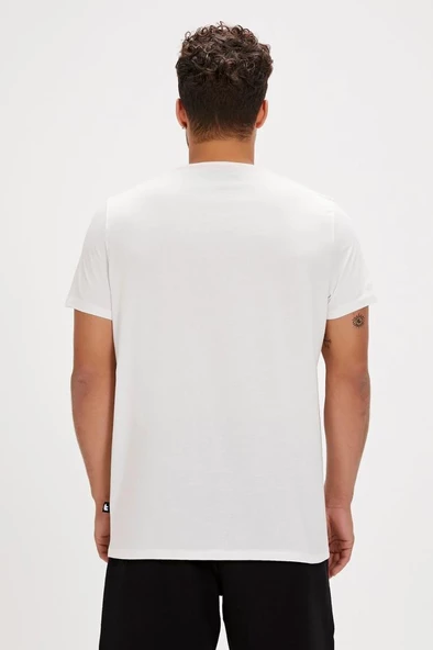 Bad Bear FOCUS T-SHIRT OFF-WHITE Erkek Tişört Beyaz S-XXL - 4