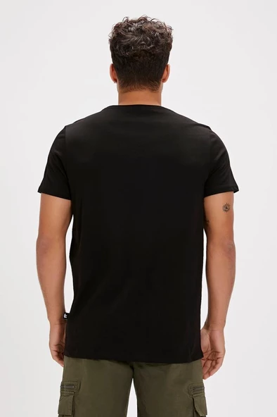 Bad Bear FOCUS T-SHIRT NIGHT Erkek Tişört Siyah S-XXL - 2