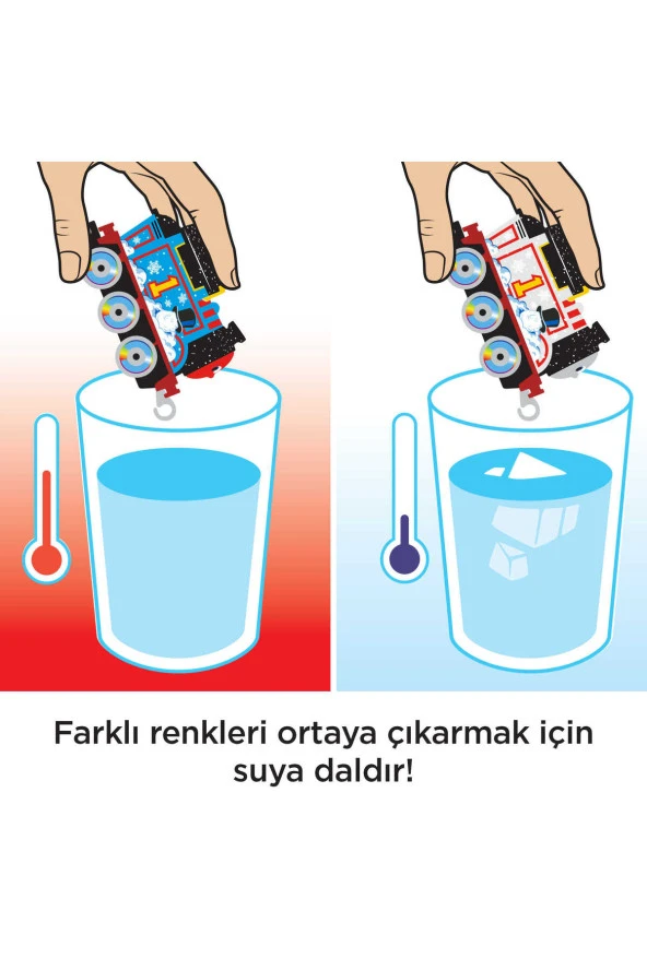 THOMAS ve Arkadaşları - Renk Değiştiren Küçük Trenler 3'lü Paket - Resim 5