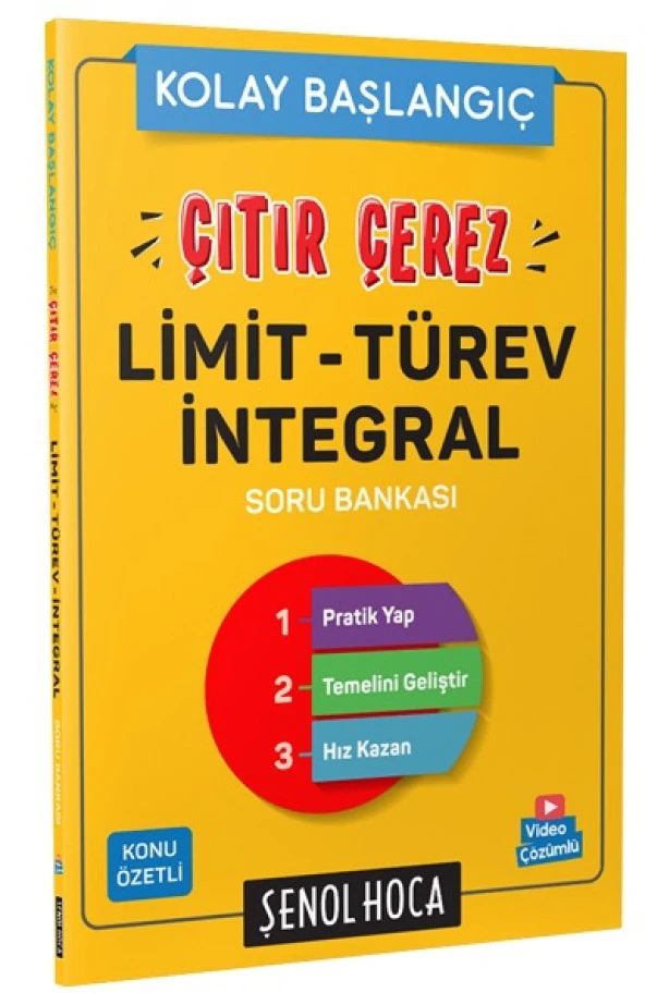 Şenol Hoca 2024 Ayt Çıtır Çerez Limit Türev İntegral