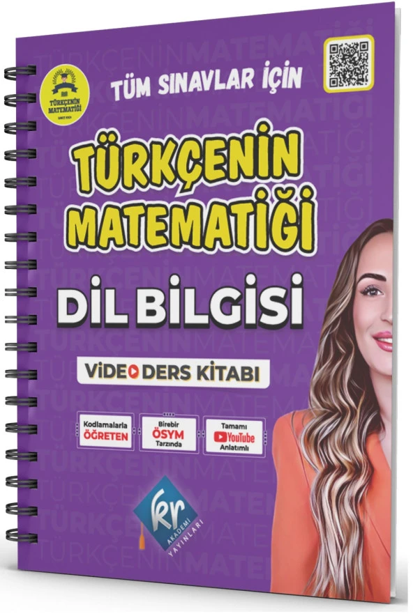 Kr Akademi 2024 Tyt Ayt Gamze Hoca Türkçenin Matematiği Dil Bilgisi Video Ders Kitabı