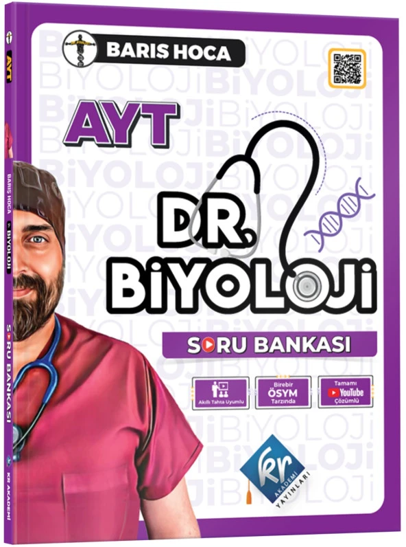 Kr Akademi 2024 Ayt 	Barış Hoca Dr. Biyoloji Soru Bankası