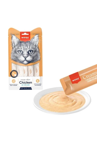 Wanpy Tavuk-Yengeç Krema Ödül 5*14 Gr - Resim 2