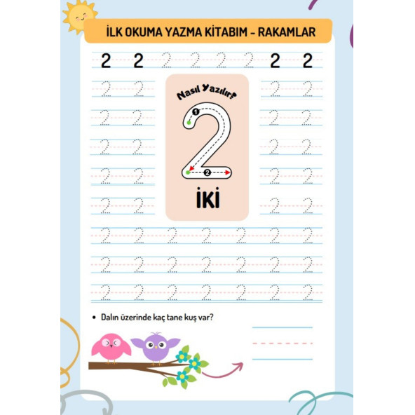 İLK YAZ-SİL Okuma YAZMA Kitabı - 5