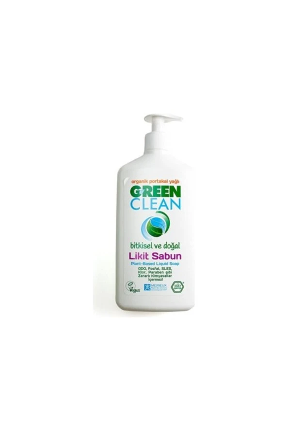 Green Clean Bitkisel Likit Sabun Portakal 500ml