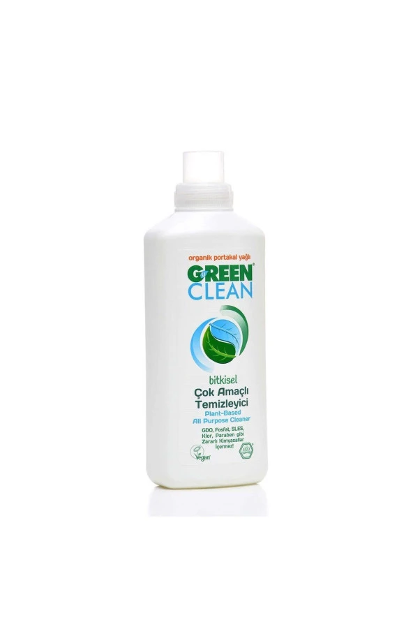 Green Clean Bitkisel Çok Amaçlı Temizleyici Portakal 1000ml