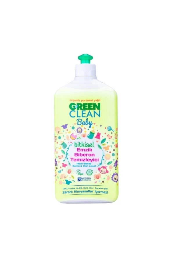 Green Clean Baby Bitkisel Emzik Biberon Temizleyici 500ml