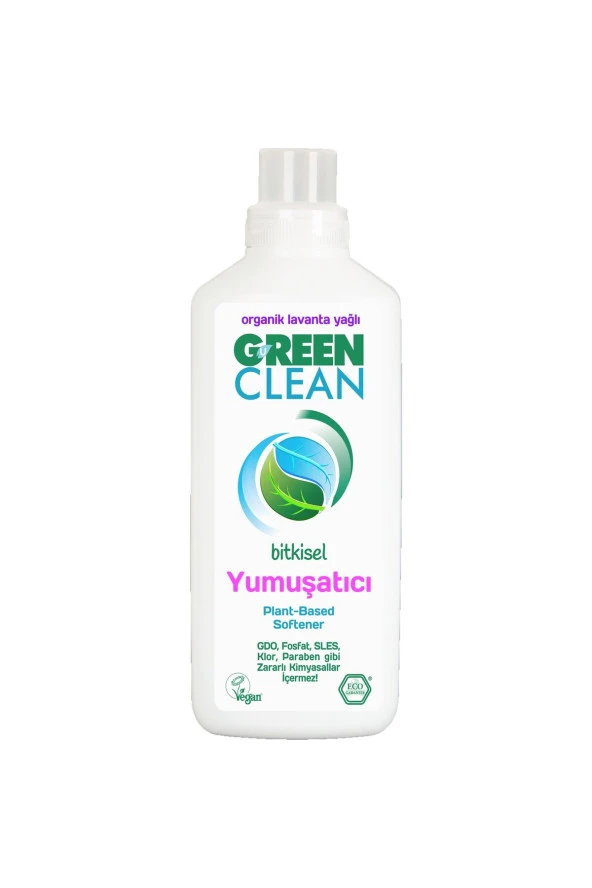 Green Clean Bitkisel Çamaşır Yumuşatıcı Lavanta 1000ml