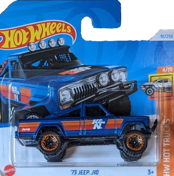 Hot Wheels Tekli Arabalar 73 JEEP J10 HTC31 - 4