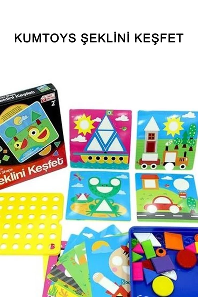 Şeklini Keşfet Kum Toys