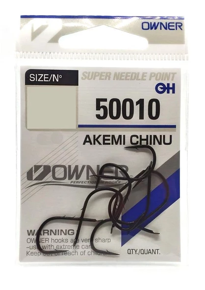 Owner 50010 Siyah Tırnaklı Yem Olta İğnesi