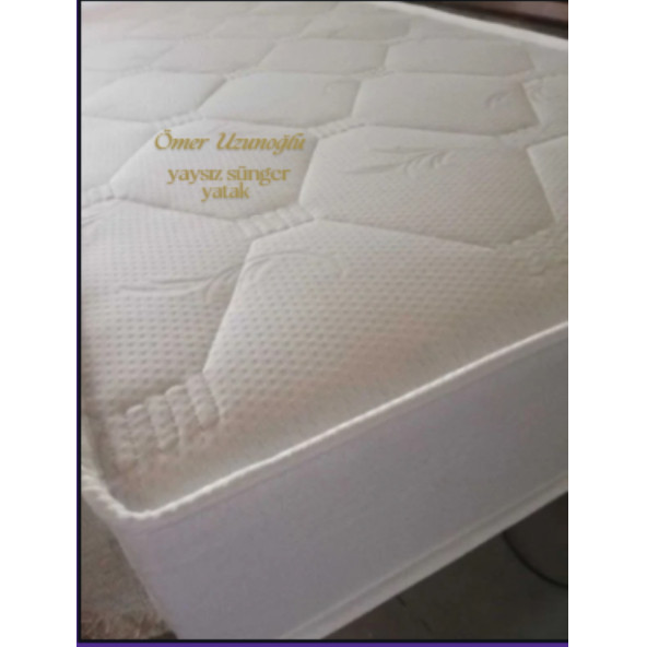 90X180X8 Bambu Kumaş Yaysız Sünger Yatak Pedi ( Yatak üstü minder ) - Resim 4