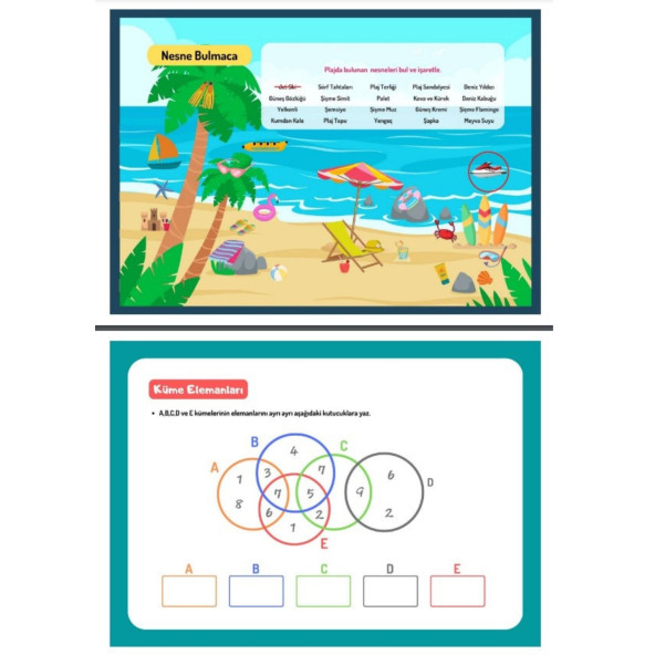 Ölçüyorum YAZ-SİL Kitabı - Resim 2